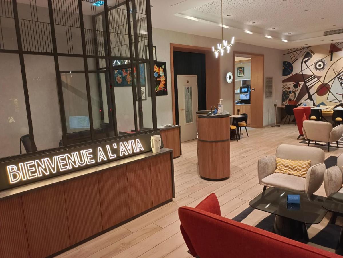 Avia Hotel Saphir Montparnasse Paris Eksteriør billede