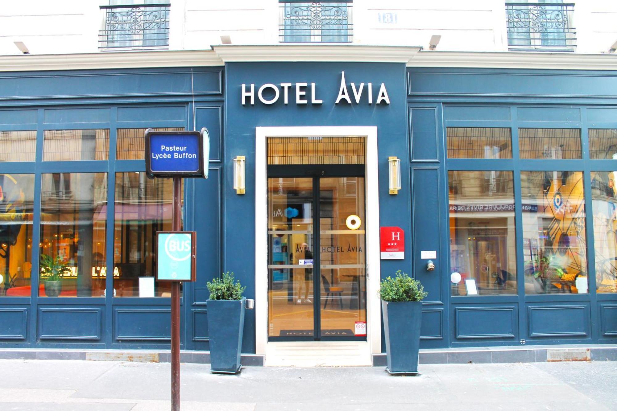 Avia Hotel Saphir Montparnasse Paris Eksteriør billede