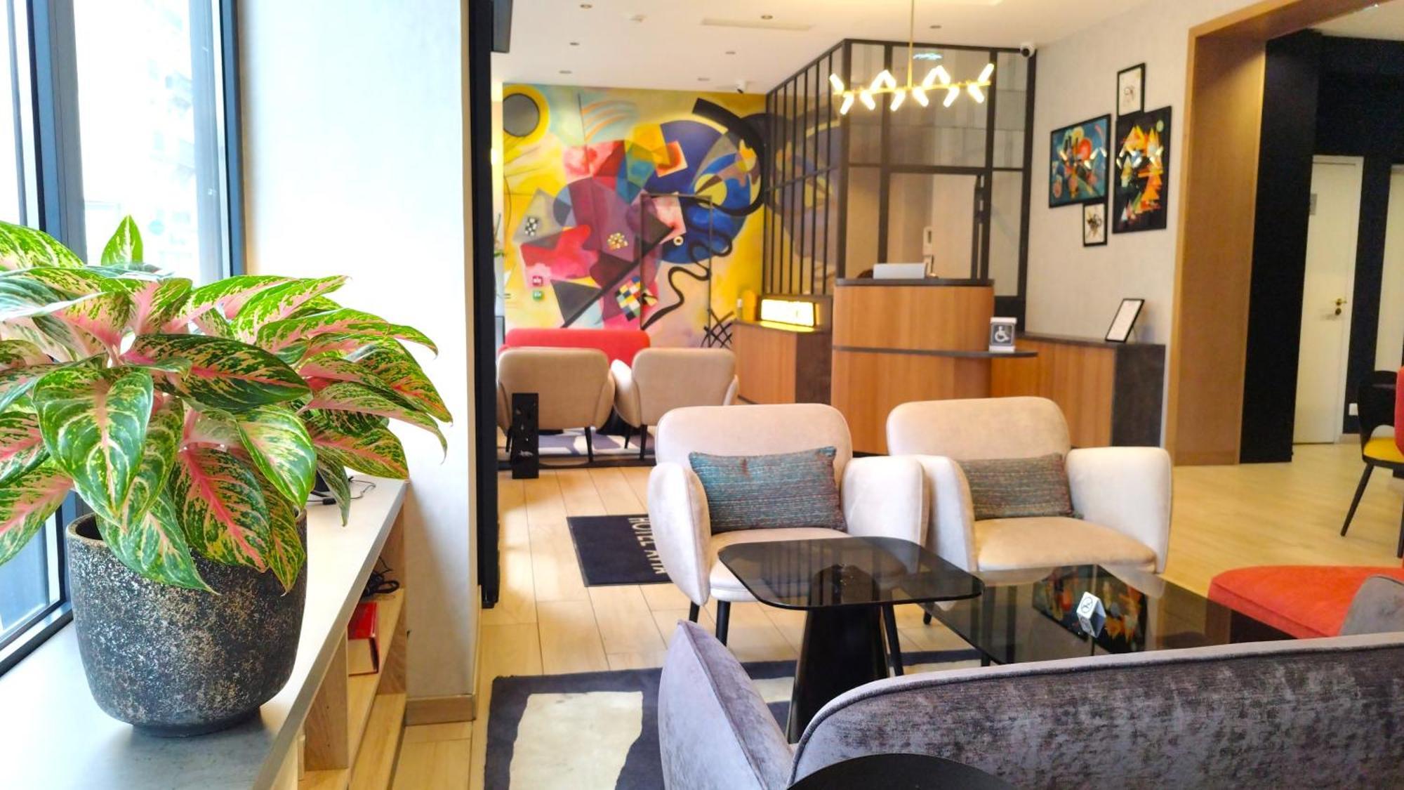 Avia Hotel Saphir Montparnasse Paris Eksteriør billede