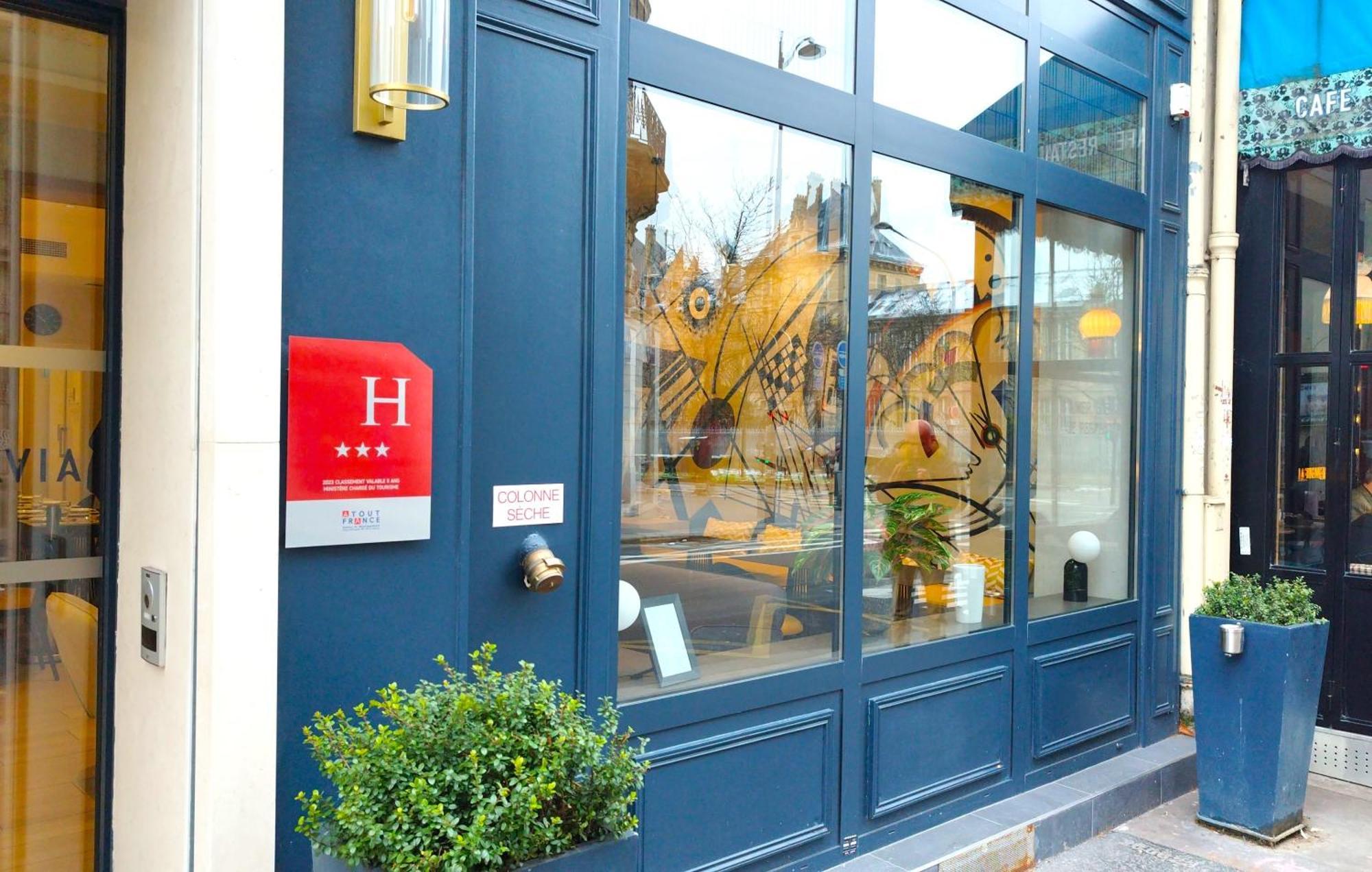 Avia Hotel Saphir Montparnasse Paris Eksteriør billede