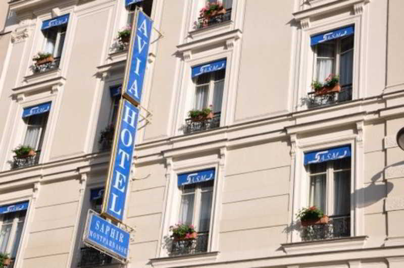 Avia Hotel Saphir Montparnasse Paris Eksteriør billede