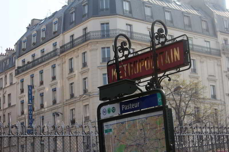 Avia Hotel Saphir Montparnasse Paris Eksteriør billede