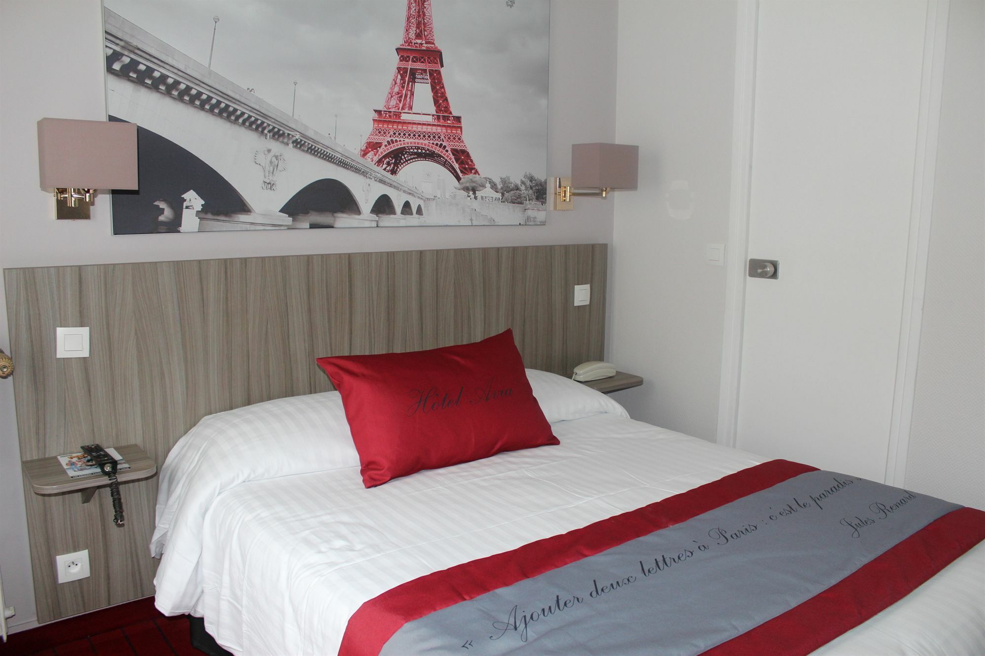 Avia Hotel Saphir Montparnasse Paris Eksteriør billede